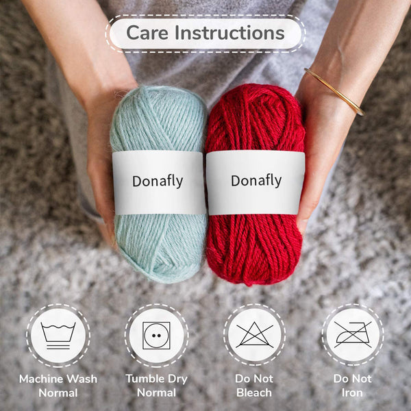Donafly 50 Colors Fibre Wool Yarn Roving for Needle Felting Hand Spinning DIY Craft Materials